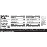 venison sea salt and pepper bars, keto friendly, whole30 approved, gluten free, 12 count, 15.6 oz
