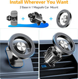 Kaistyle for Magsafe Car Mount【Strong Magnets】Magnetic Phone Holder for Car Phone Holder Mount Dash Mounted Holders Phone Holders for Your Car Accessories for Women Men Mothers Gifts for iPhone 17 16