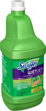 Swiffer WetJet Multi-Purpose and Hardwood Liquid Floor Cleaner Solution Refill, with Gain Scent, 42.2 fl oz each, (Pack of 2)