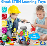 10 in 1 Electric STEM Toys for 5 6 7 8 9+ Year Old Boy Girl Birthday Gifts Educational Building Toys for Kids Ages 4-8 5-7 8-12 Stem Activities Construction Toy for Boys 6-8 8-10 Holiday Idea Gift