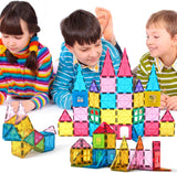 Jasonwell Magnetic Tiles Kids Magnetic Blocks 60PCS Building Sets 3D Magnet Toys Preschool Educational Construction STEM Toy Christmas Birthday Gifts for Toddlers Boys Girls 3 4 5 6 7 8 9 + Year Old