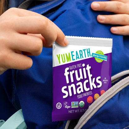YumEarth Organic Fruit Snacks Box, 0.7 Ounce (Pack of 10)