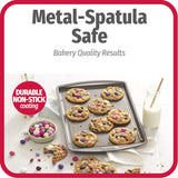 GoodCook Everyday Nonstick Carbon Steel 13” x 9” Baking Sheet Set, 3 Pack – Standard-Sized Carbon Steel Cooking Pans, Bakeware Set, Cookie Sheets for Baking, Oven Pan Set