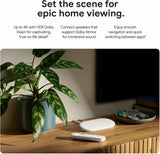 google tv streamer 4k porcelain remote voice search 32gb storage smart home control