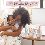 The Honest Company 2-in-1 Cleansing Shampoo and Body Wash for Sensitive Skin, Tear-Free, Hypoallergenic with Naturally Derived Ingredients, Fragrance-Free, 10 fl oz