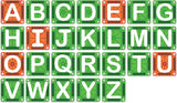 MAGNA-TILES microMAGS Learn Letters 56-Piece Magnetic Construction Set, The Original Magnetic Building Brand