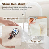 100% EVA clear non adhesive shelf liner, 24" x 360", waterproof non slip for kitchen cabinet drawer pantry