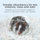 Kaytee clean and cozy white paper bedding, 49.2 liters, small animal bedding, premium paper, dust-free, pet-safe.