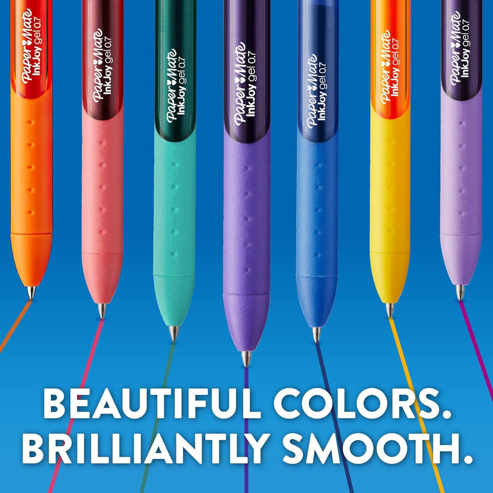 Paper Mate InkJoy Gel Pens Medium Point Assorted 10 Count