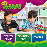 Crayola Globbles Fidget Toy (6ct), Sticky Stress Ball for Adults & Kids, Squishy Balls, Calming Sensory Gifts for Stress Relief
