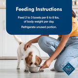blue buffalo delights natural adult small breed wet dog food, variety pack, made with natural ingredients, filet mignon & new york strip recipe