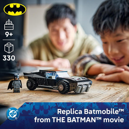 LEGO DC Batman: The Batman Batmobile Building Toy for Kids - Building Blocks W/Batman Minifigure & Golden Coin - Super Hero Room Decor for Boys & Girls, Ages 9+ - Gift Idea for Birthdays - 76332