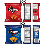 Doritos favorites variety pack nacho cheese and cool ranch 1 oz single serve bags pack of 40