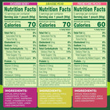 gogo squeeZ fruit & veggieZ applesauce and puree variety pack, 20 count, 3.2 oz, unsweetened snacks for kids, bpa free pouches