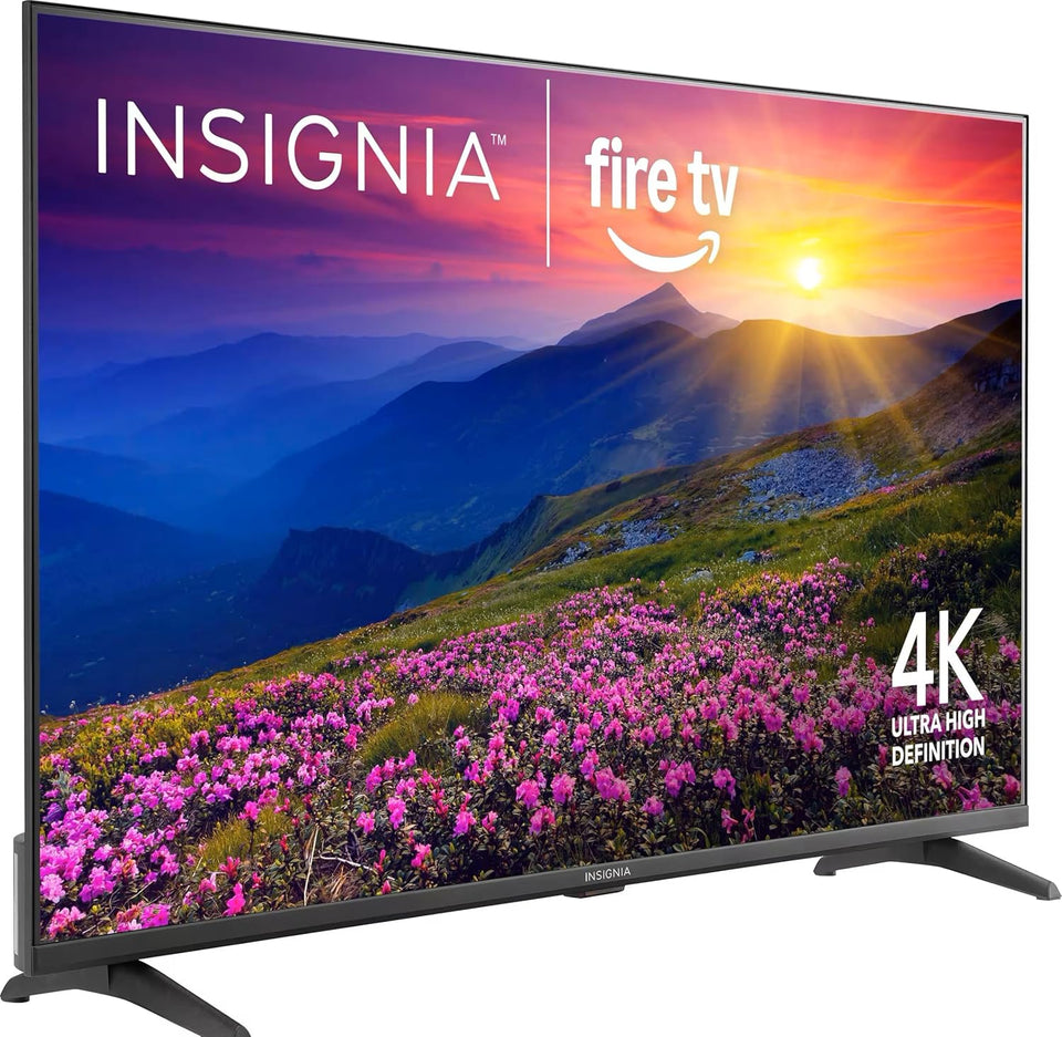 INSIGNIA 43" Class F50 Series LED 4K UHD Smart Fire TV, Voice Remote with Alexa, Stream Live TV Without Cable