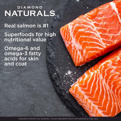 Diamond Naturals Skin and Coat All Life Stages Salmon and Potato dry dog food 30 pound pack