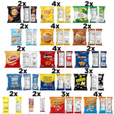 Frito-Lay 40-count snack variety pack, assorted chips, cookies, crackers, and nuts, perfect for snacking and care packages