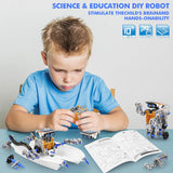 Bottleboom STEM 13-in-1 Education Solar Power Robots Toys for Boys Age 8-12, Educational Toy Science Kits for Kids Experiment Robotics Set Birthday Gifts for 8 9 10 11 12 Years Old