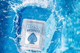 Hoyle Waterproof Playing Cards, Clear Plastic Deck of Cards for Outdoor Card Games, Camping, Beach, Pool & Travel Games (1 Deck)