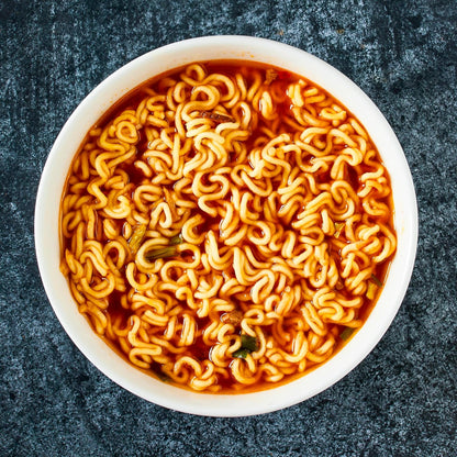 Nongshim Ramen Noodles, Gourmet Instant Ramen, Premium Microwavable Noodle Soup, Spicy Shin, Family Pack, 4.23 Ounce (Pack of 20)