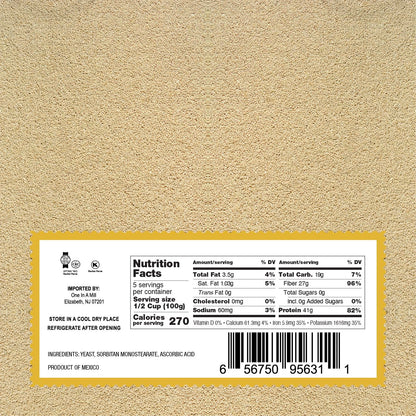 One in a Mill Instant Dry Yeast | 1.1 LB (Pack Of 1) [IMPROVED] Fast Acting Self Rising Yeast for Baking Bread, Cake, Pizza Dough Crust | Kosher | Quick Rapid Rise Leavening Agent for Pastries
