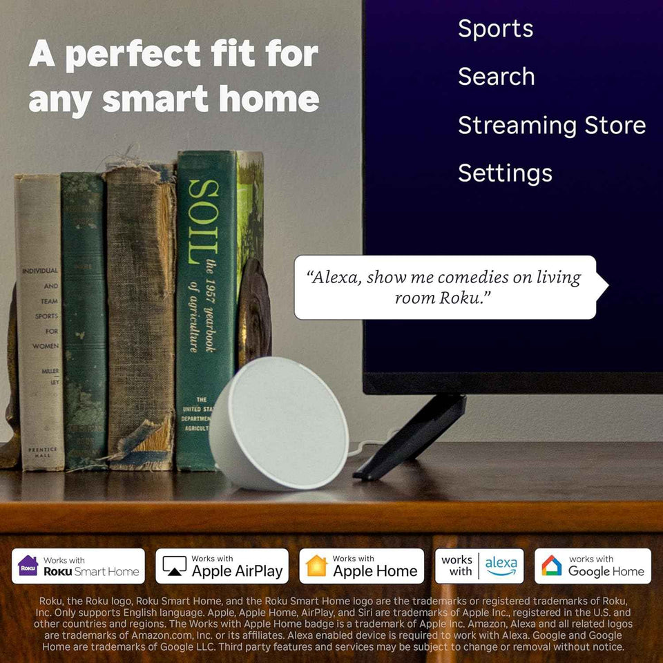 Roku Streaming Stick 4K - HDR & Dolby Vision Roku Streaming Device for TV with Voice Remote & Long-Range Wi-Fi - Free & Live TV