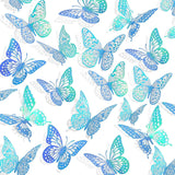 SAOROPEB 3D Butterfly Wall Decor - 48 Pcs, 4 Styles, 3 Sizes, Gold Butterfly Decorations for Birthday & Party Celebrations, Removable Stickers