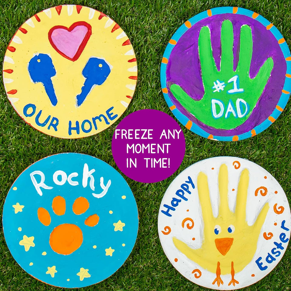 Creative Roots Create Your Own Handprint Stone by Horizon Group USA