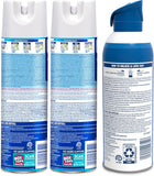 Lysol Bundle containing x2 Lysol Disinfectant Spray for Hard and Soft Surfaces, Crisp Linen, 19 Fl. Oz + Lysol Air Sanitizer Spray, For Air Sanitization and Odor Elimination, White Linen, 10 Fl. Oz