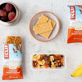 Crunchy Peanut Butter Energy Protein Bars - Made with Organic Oats, Non-GMO - 15 Pack