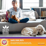 Arm & Hammer Air Freshener Gel - Lavender Fields 12 oz - Pet Odor Eliminator with Baking Soda