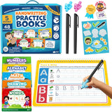 Magic Grooved Writing Practice for Kids - Grooved Writing Books for Kids 3-5, Kindergarten Workbooks Handwriting Practice for Kids 5-7 - Preschool Workbook, Magic Book