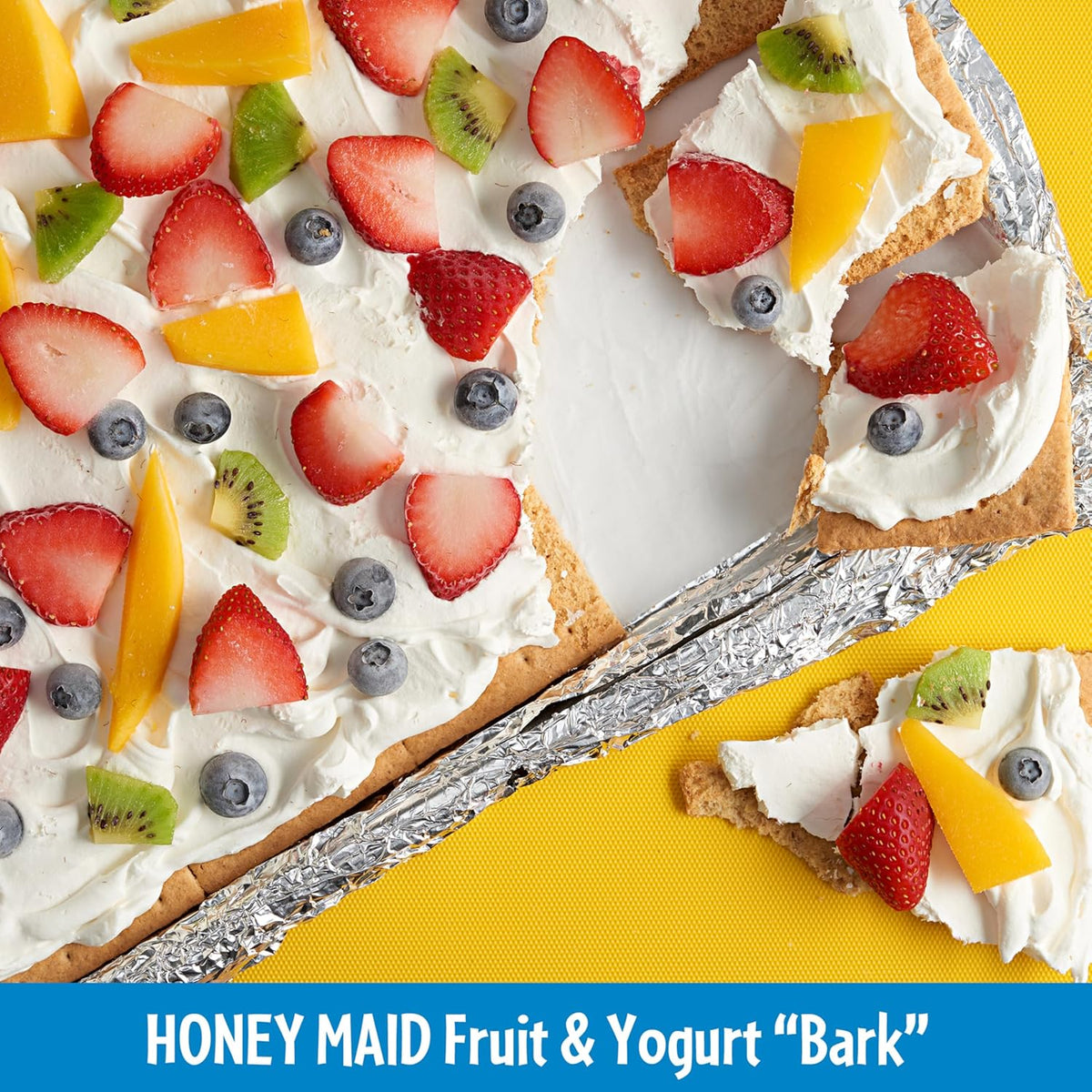 HONEY MAID Graham Crackers, Lunch Snacks, Party Size, 28.8 oz