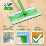 Swiffer Sweeper Wet Mopping Cloths for Floor Cleaning, 24 Count, Open-Window Fresh